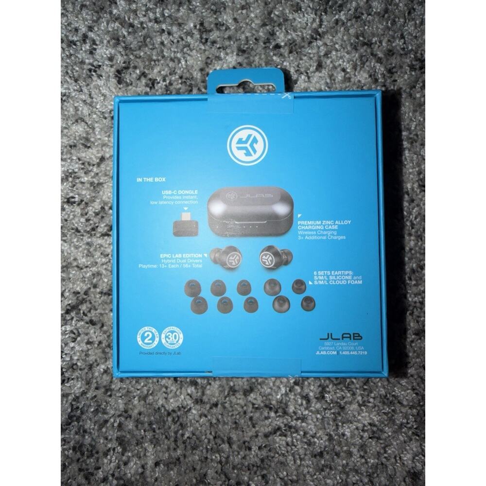 JLab - Epic Lab Edition True Wireless Earbuds - Picture 2 of 2